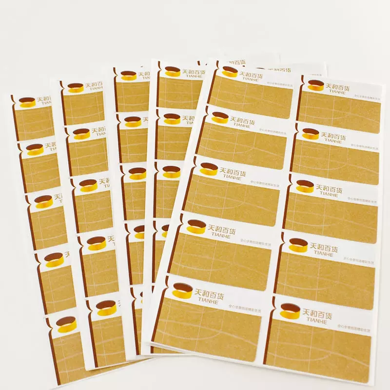 Sticky Label Paper