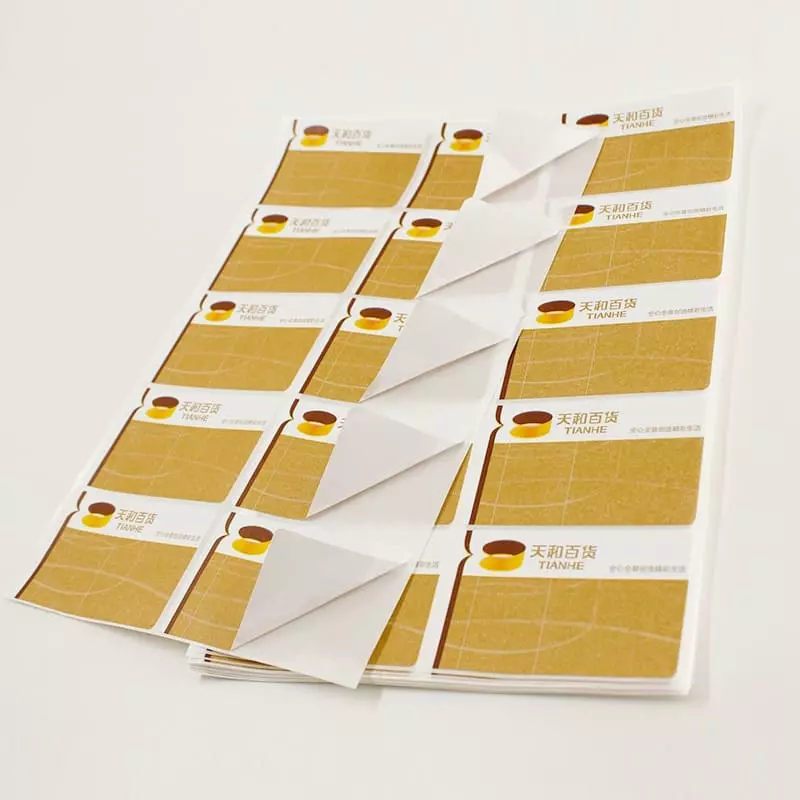 Sticky Label Paper