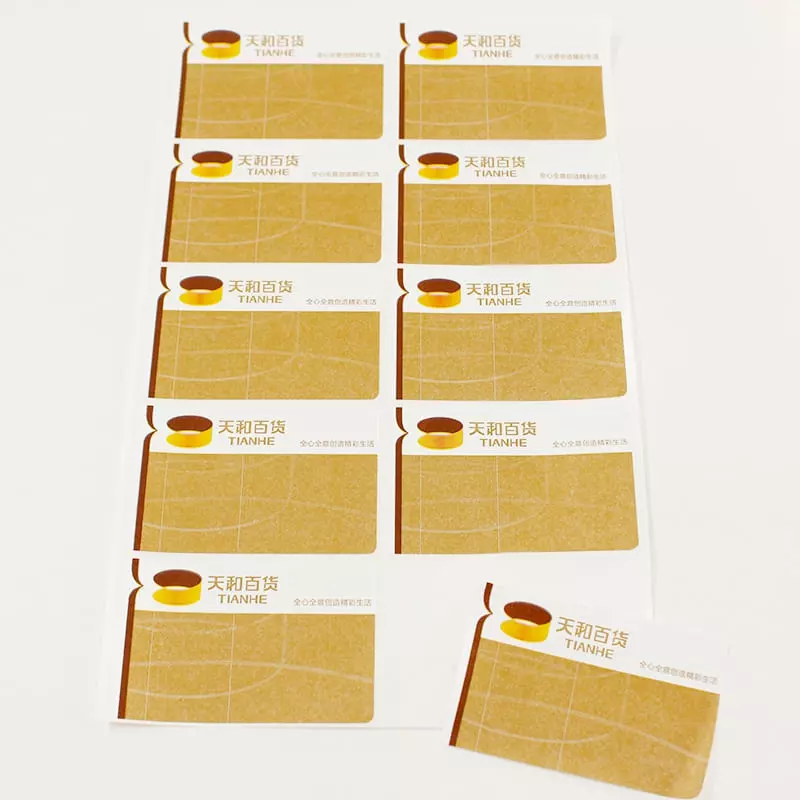 Sticky Label Paper