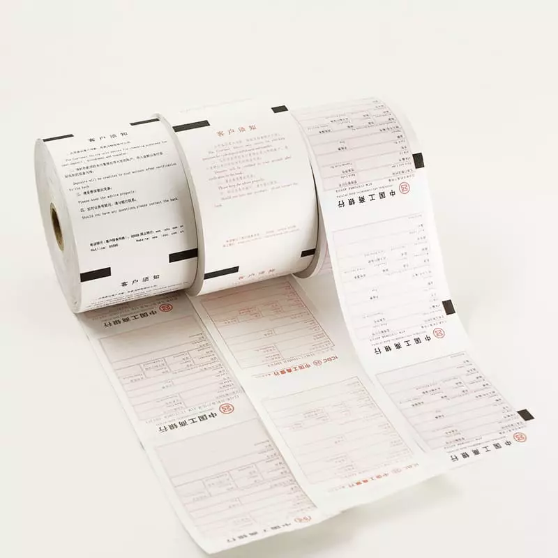ATM thermal paper