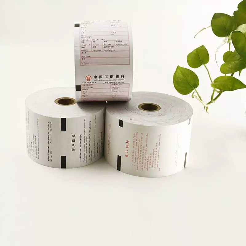 ATM thermal paper