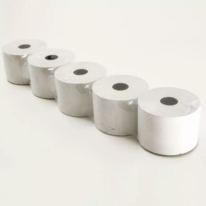 Blank thermal roll paper