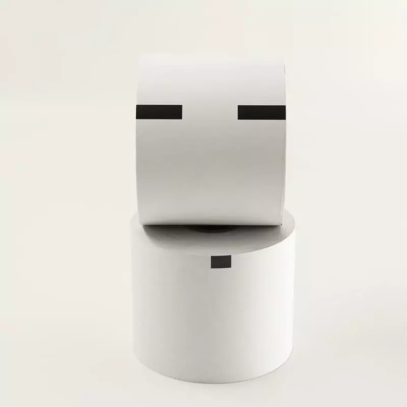 Bank atm paper roll